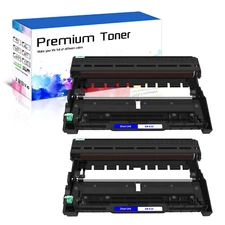 2PK Black DR630 Drum Unit for Brother MFC-L2680W MFC-L2685DW MFC-L2700DW Printer
