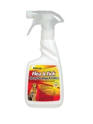 Enforcer Tick and Flea Spray for Dogs and Cats 16 oz.