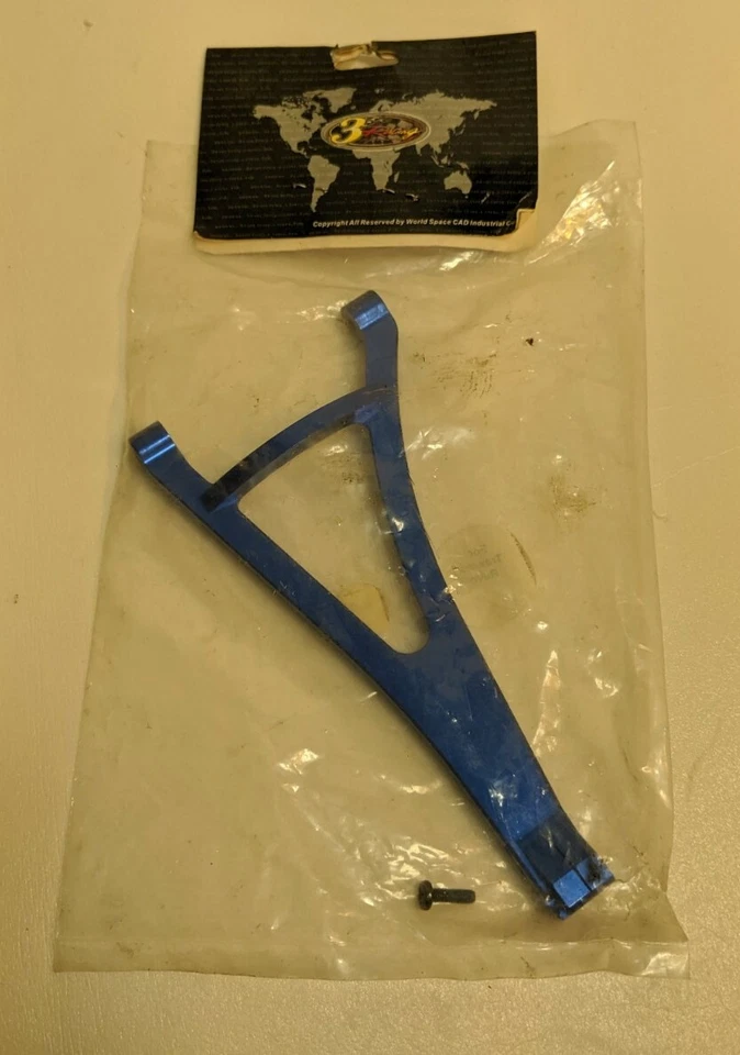 Integy 3Racing Front Lower RT Suspension Arm For Revo - Aluminum? RE-042A/B Blue - Image 3 of 3
