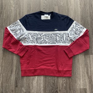 lacoste x keith haring sweater