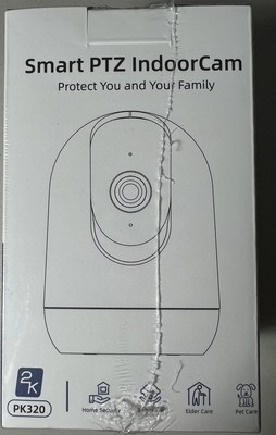 Mubview Indoor Security Camera 2K, Pet Camera w/ Phone App Sealed