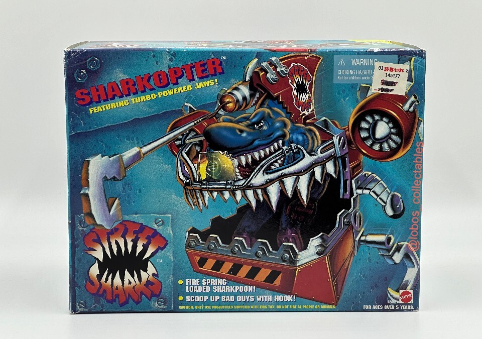 STREET SHARKS SHARKOPTER MIB 1995 MATTEL | eBay
