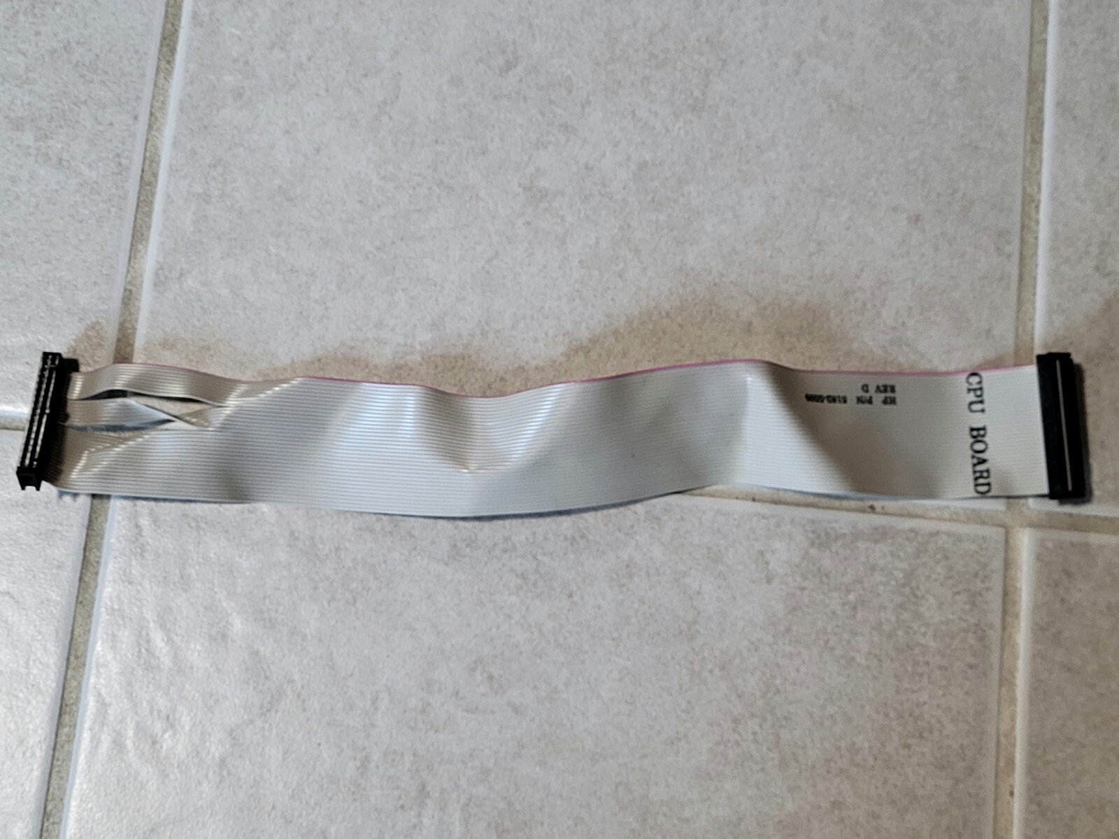 FLOPPY DISK DRIVE RIBBON CABLE 33 PIN FEMALE 14in HP PART NUMBER 5182 ...