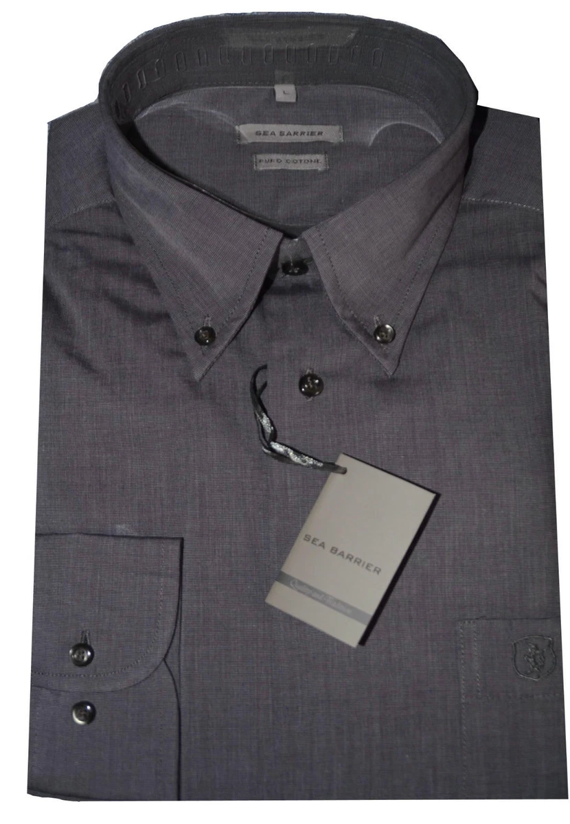 P/CLUB by Rionero new 2026 Camicia uomo manica lunga button down in 100% cotone