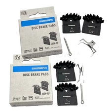 2 Pairs Shimano J05A [J03A] Brake Resin Fin Pads XTR M9100/M9000/XT/SLX/DEORE