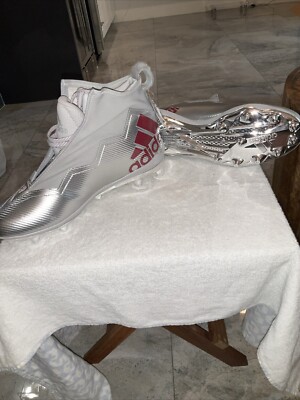 Adidas Nasty Fly NC State Wolfpack Football Cleats Gray Size Mens15, NWT
