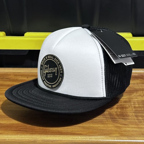Gibson USA Snapback Style Herren Trucker Mütze Snapback Logo Decky Hat - Bild 3 von 6