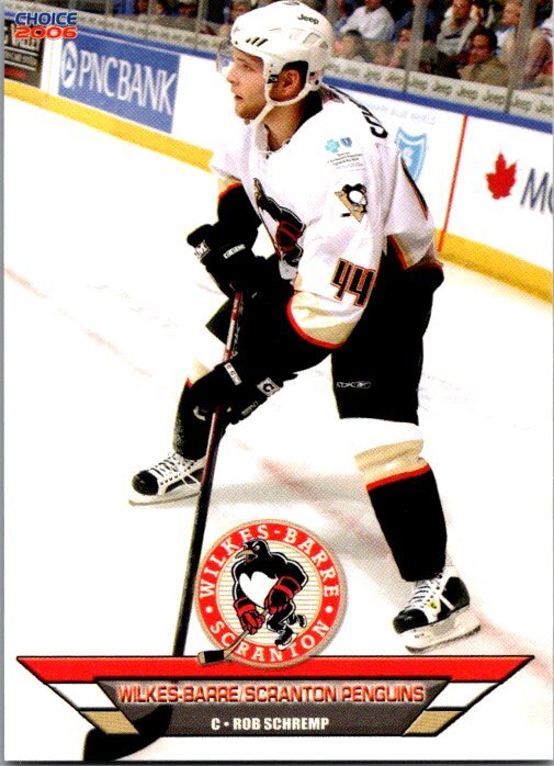2006-07 Choice Wilkes-Barre/Scranton Penguins (AHL) #16 Rob Schremp