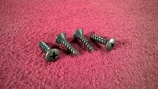 LIONEL POST WAR (4) ZW-120 UPPER SHELL SCREWS FOR TYPE ZW TRANSFORMER 10x3/4