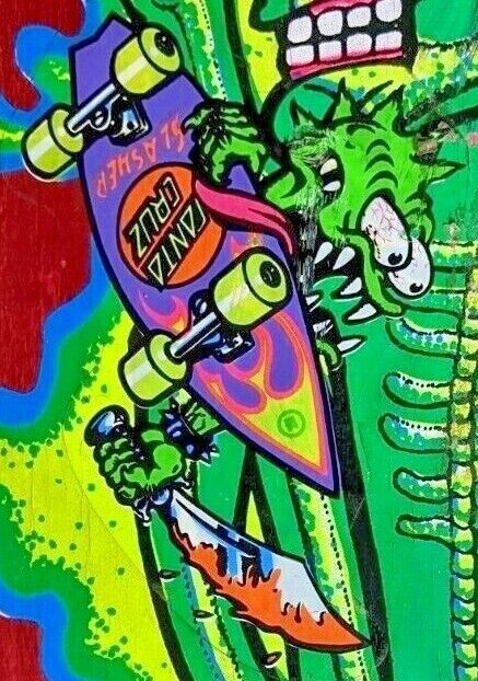 Vtg 80s Variflex Skateboard Hosoi Santa Cruz Slasher Keith Vtg 80s Variflex Skateboard Hosoi Santa Cruz Slasher Keith