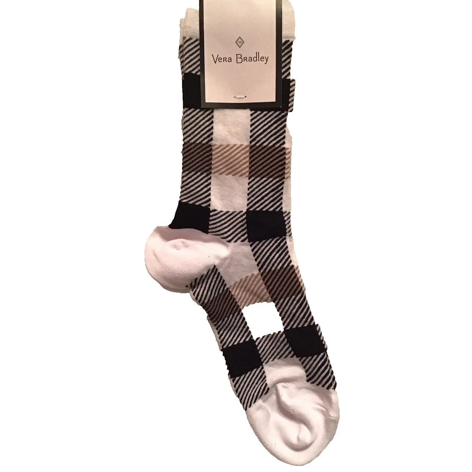 Meias Pretas Vera Bradley Poliéster para mulheres