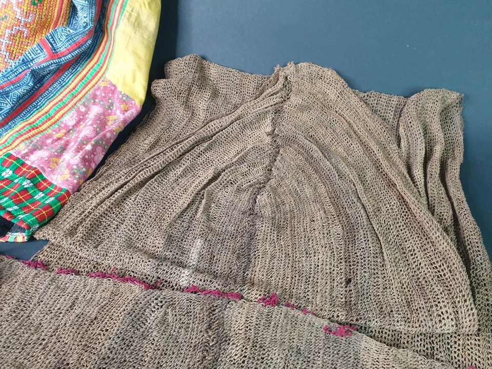 Old Papua New Guinea Western Highlands Woven Bush String Loin Cloth Finely Hand- - image 4 of 4