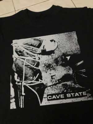 Cave State Album Music Black Tee Unisex T-Shirt All Size