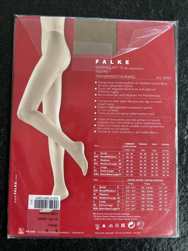 Falke Seidenglatt 15 0 S small powder - Bild 2 von 2