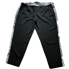 MYNT 1792 (Lane Bryant) Pants Black & White Plus Size 24W