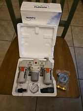 NANPU DFR-03 3/8" NPT Air Drying System - Double Air Filters, Air Pressure NIOB