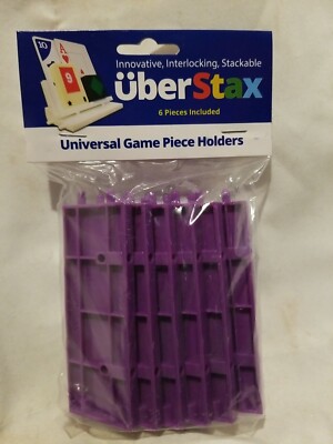 GameStax Boardgame Accessory UberStax (Purple) New