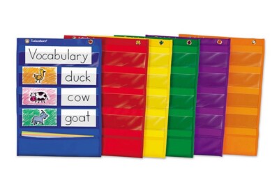Lakeshore Learning Center Pocket Charts - Set of 6