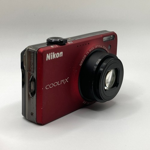 Nikon COOLPIX S6000 Red 14.2MP Compact Digital Camera Red from japan #n1071 - Picture 7 of 18