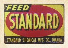 nostalgic wall decoration Feed Standard metal tin sign