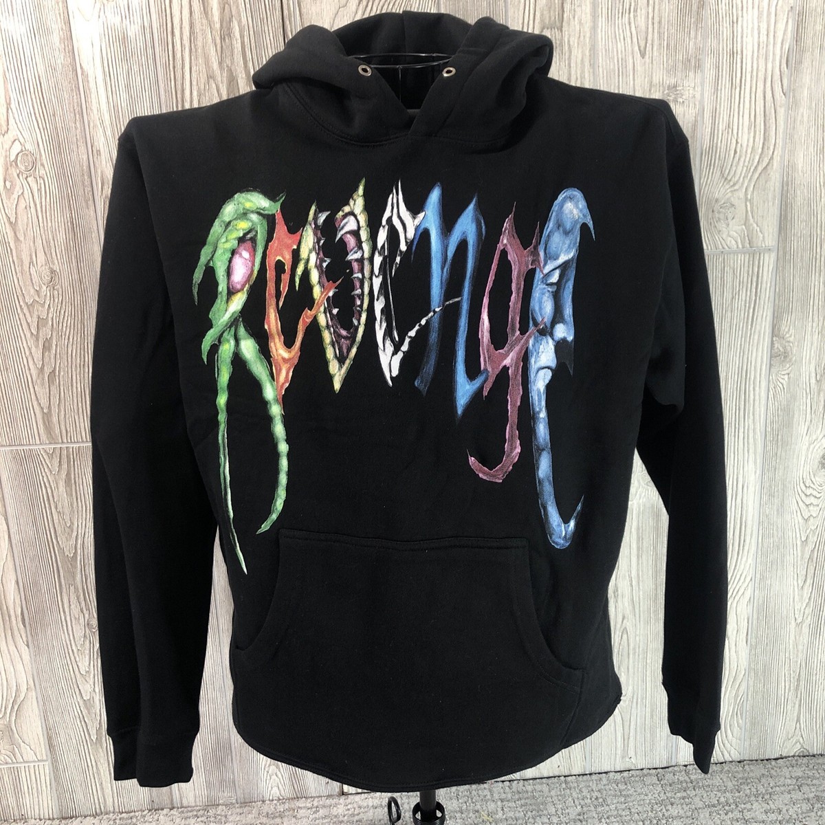 Revenge x Trippie Redd , Trippie Reptile Logo Hoodie in Black