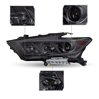2016-2018 Nissan Maxima LED Headlight Set - Driver & Passenger Side - With Bulbs
