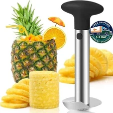 Herramienta premium para descorazonar y cortar piñas: cortador de piña. neuvo.