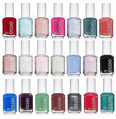 Essie Nail Lacquer Glossy Shine Finish 8-Free Vegan Nail Polish~ Choose Color