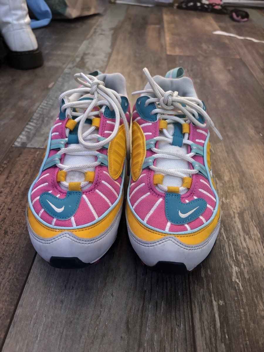 Size 6.5 - Nike Air Max 98 Teal Fuchsia 2019 192502359585| eBay