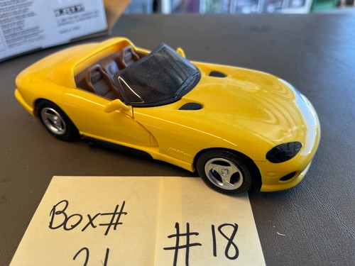 Vintage AMT 1994 Dodge Viper RT/10 #7155 Rivenditore Modellino Promozionale Auto - Foto 3 di 7