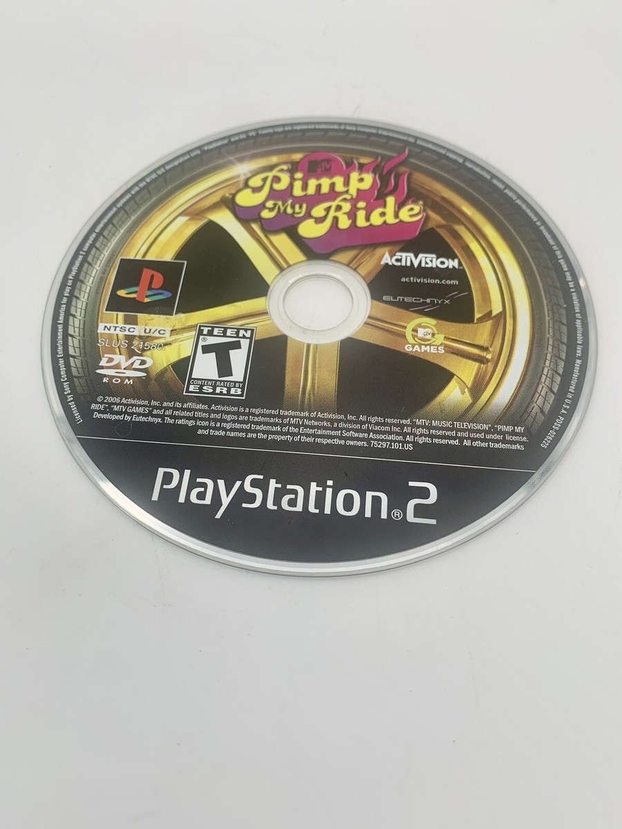 Pimp My Ride (PS2, Disc Only, MTV, Sony PlayStation 2, 2006