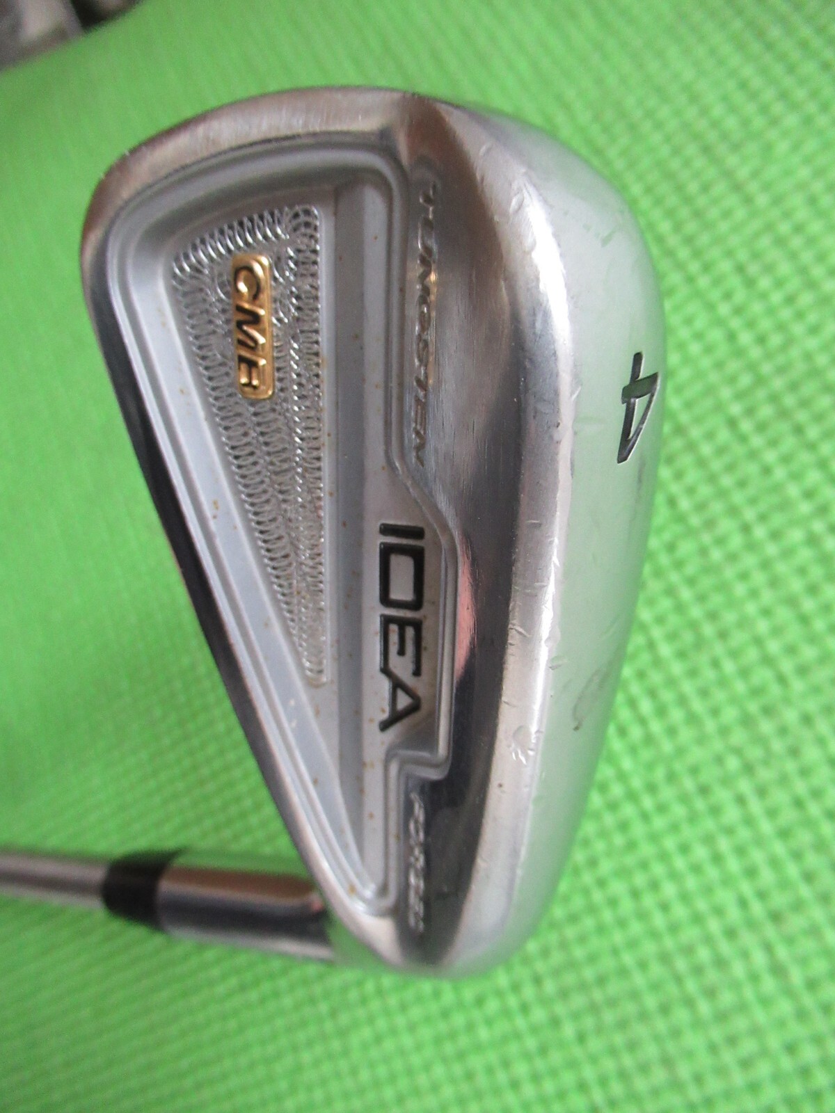 Adams CMB single 4 iron to set Steelfiber i110cw S shaft eBay