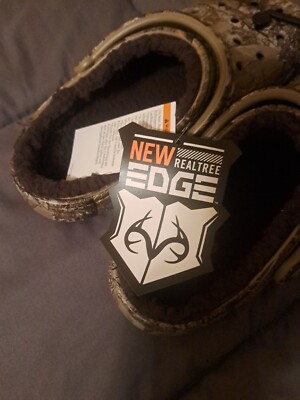 Crocs Classic Lined Realtree Edge Camo Clog 205377-280 M 7  display picture 1
