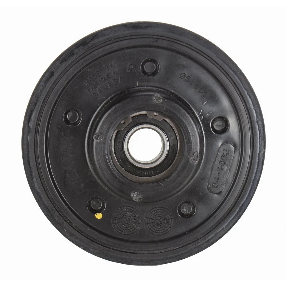 Rueda loca Kimpex amarilla con rodamiento - 04-1178-28 Foto 2 de 2