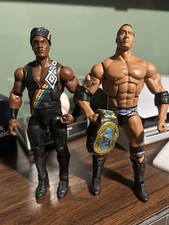 Faarooq & The Rock WWE Mattel Elite Nation Of Domination 2 Pack Set w/ Belt