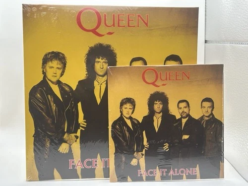 Queen Face It Alone 7” Vinyl + Cd Limited Edition Bundle New Sealed Mint