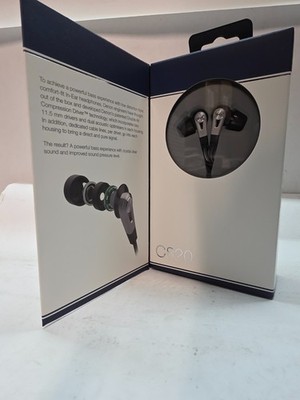 NEW DENON AH-C820 Black Hi-Reso Canal type Earphone dual driver | eBay