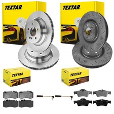 TEXTAR BREMSSCHEIBEN + BELÄGE VORNE + HINTEN passend für MERCEDES CLS C218 X218 TEXTAR BREMSSCHEIBEN + BELÄGE VORNE + HINTEN passend für MERCEDES CLS C218 X218