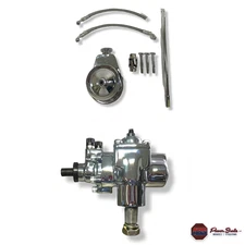1958-'64 Chevrolet Impala Complete Chrome Power Steering Kit #19-605NC