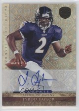 2011 Panini Gold Standard Rookie Silver Signatures /499 Tyrod Taylor Auto 0r5a
