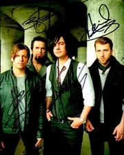 REPRINT - THREE DAYS GRACE Band Autographed Signed 8 x 10 Photo Poster Man Cave