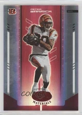 2004 Leaf Certified Materials Mirror Red /100 Peter Warrick #25