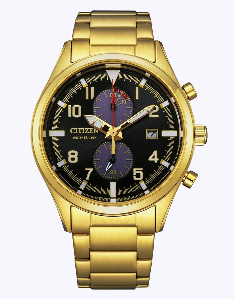 Citizen ECO-DRIVE Solar Chronograph 43 mm Herrenuhr UVP* 249,00 EUR CA7022-87E - Bild 2 von 4