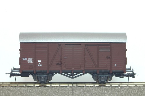 Roco H0 46021 Gedeckter Güterwagen Gm der ÖBB 143 643. | Zustand: Neu