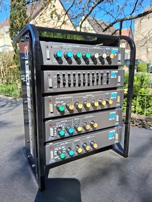Rarer Boss BMR-5 Effektständer mit 5 Micro Rack Effektgeräte 9,5'' sehr selten