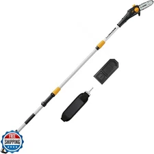 HEINPRO Cordless Pole Saw 8-Inch Compatible with Dewalt 20V MAX Battery, Elec