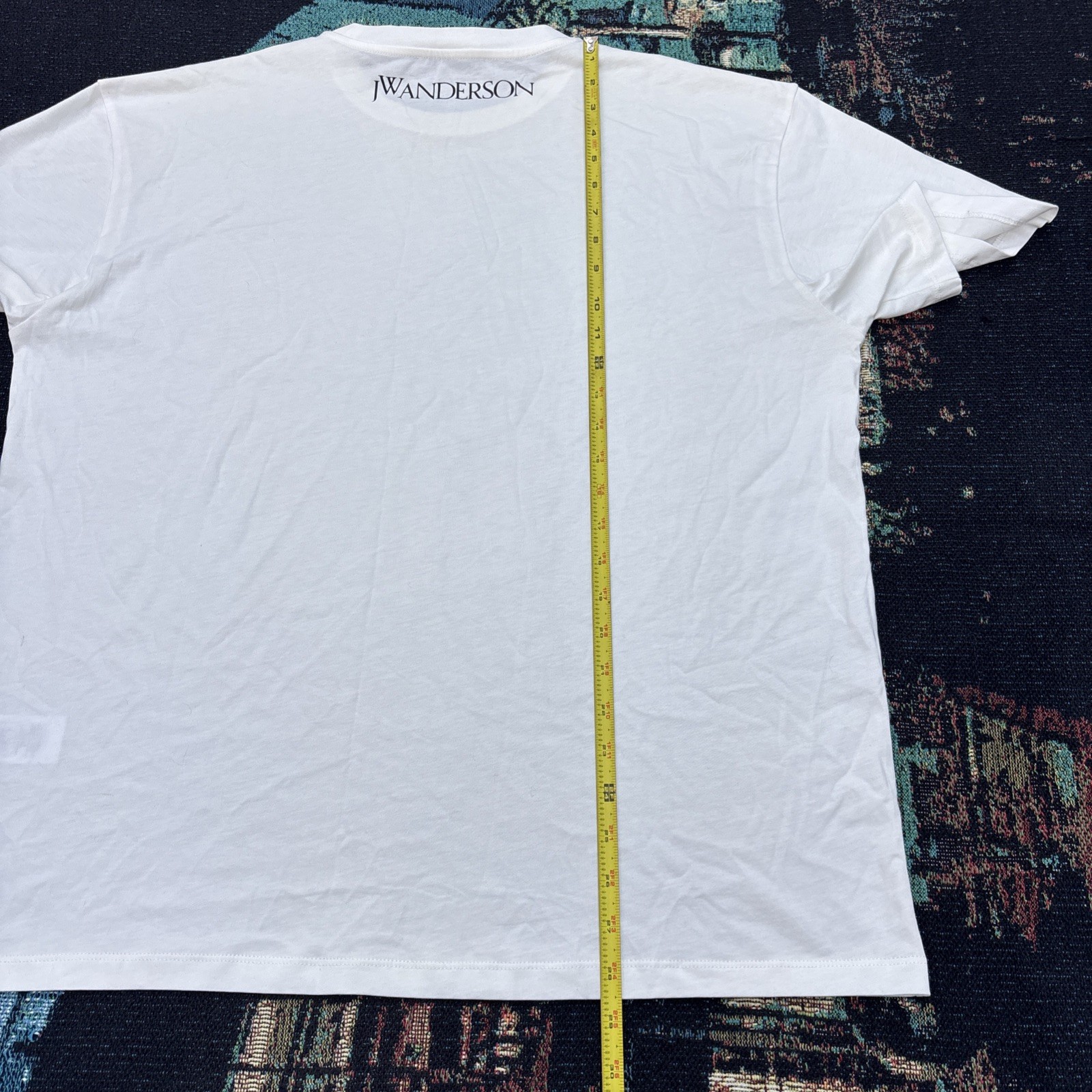 JW Anderson X Tom Of Finland T-Shirt Sz XL Off White READ