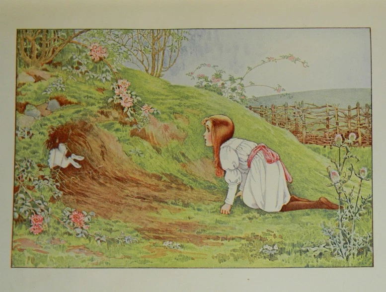 ALICE in Wonderland FIRST EDITION uk COLOR PLATES Illustrated MILLICENT SOWERBY Foto 4 de 4