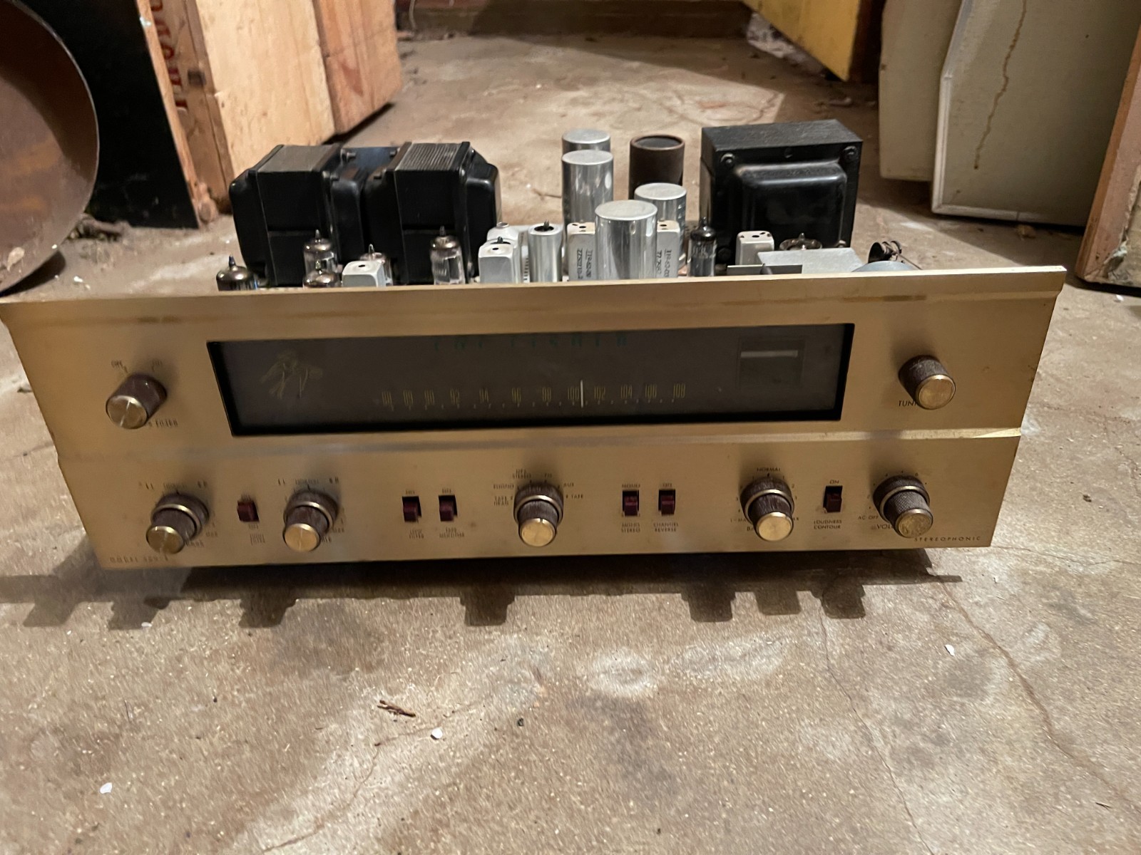 Vintage  Fisher  500-B   Tube Receiver