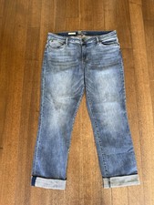 Kut From The Kloth Women  s Size 16 Katy Boyfriend Jeans Medium Wash
